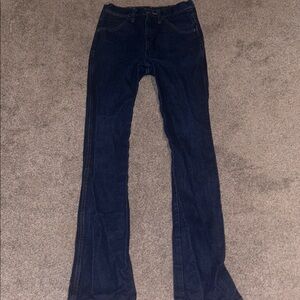 Men’s wrangler boot cut jeans